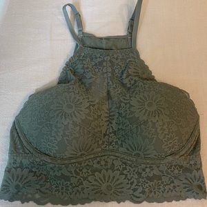 Victoria’s Secret Pink padded lace bralette with underwire size XS x-small